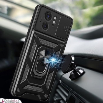 5in1 smūgiams atsparus dėklas su žiedu ir kameros apsauga (Motorola Edge 40)